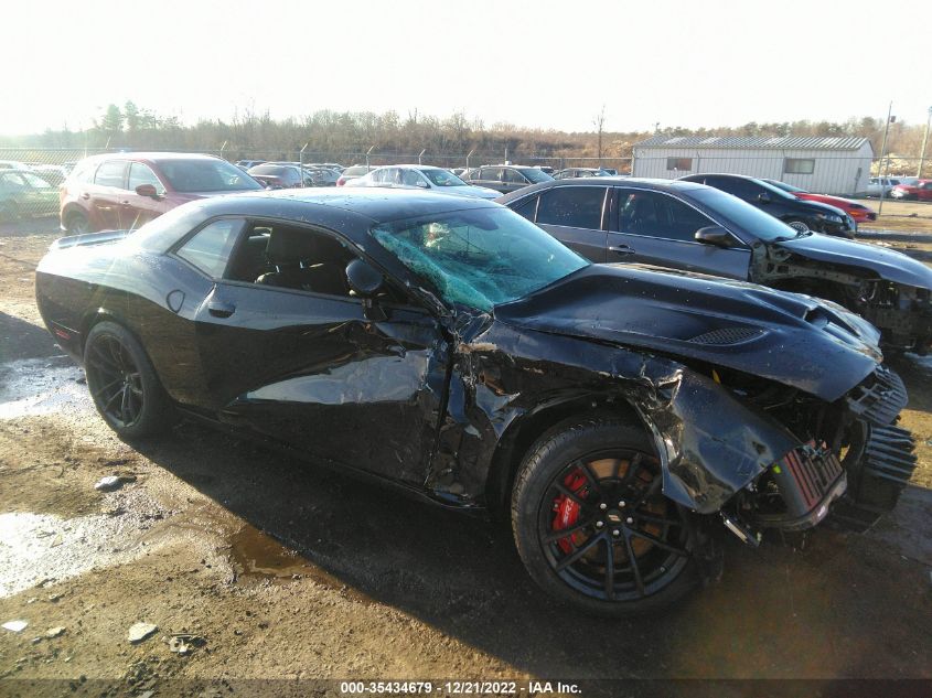 2022 DODGE CHALLENGER R/T SCAT PACK VIN: 2C3CDZFJ8NH246727