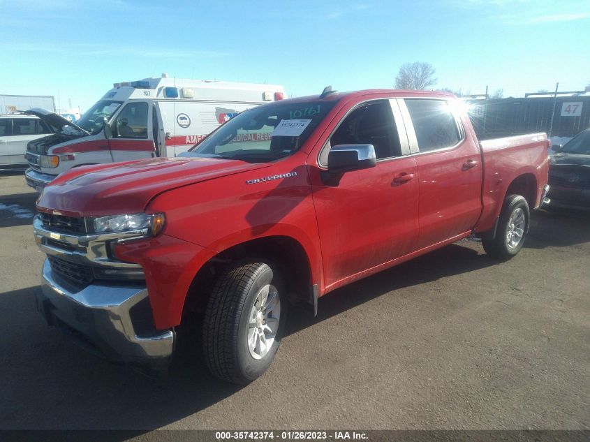 2021 CHEVROLET SILVERADO 1500 LT VIN: 1GCUYDED4MZ428555