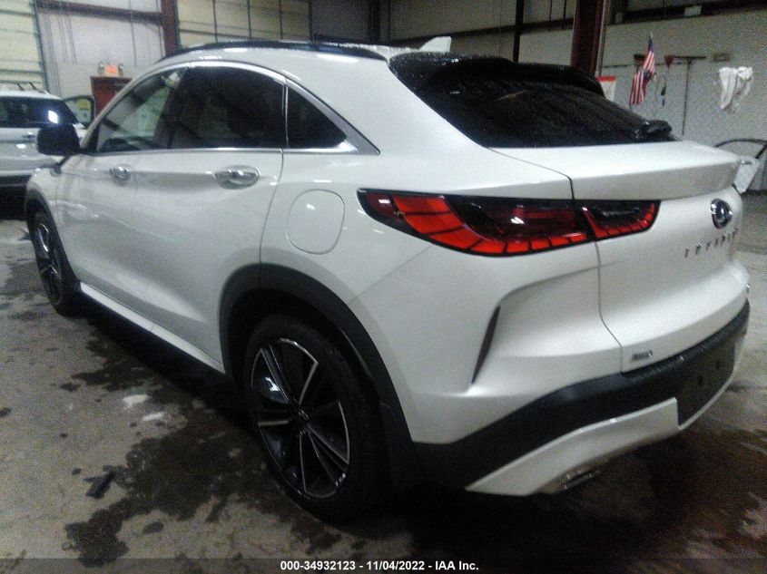 2022 INFINITI QX55 SENSORY VIN: 3PCAJ5L37NF102229