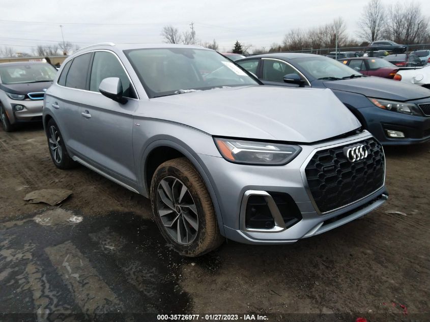 2022 AUDI Q5 S LINE PREMIUM PLUS VIN: WA1EAAFY7N2069232