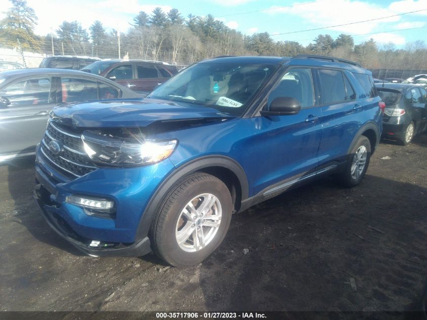 2021 FORD EXPLORER XLT VIN: 1FMSK8DH4MGB75085