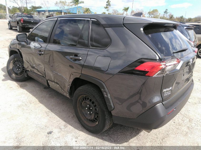 2022 TOYOTA RAV4 LE VIN: 2T3H1RFV5NC193581