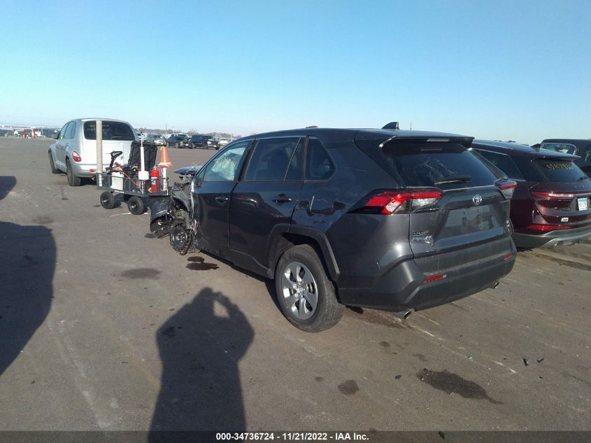 2022 TOYOTA RAV4 LE VIN: 2T3F1RFV7NW276676