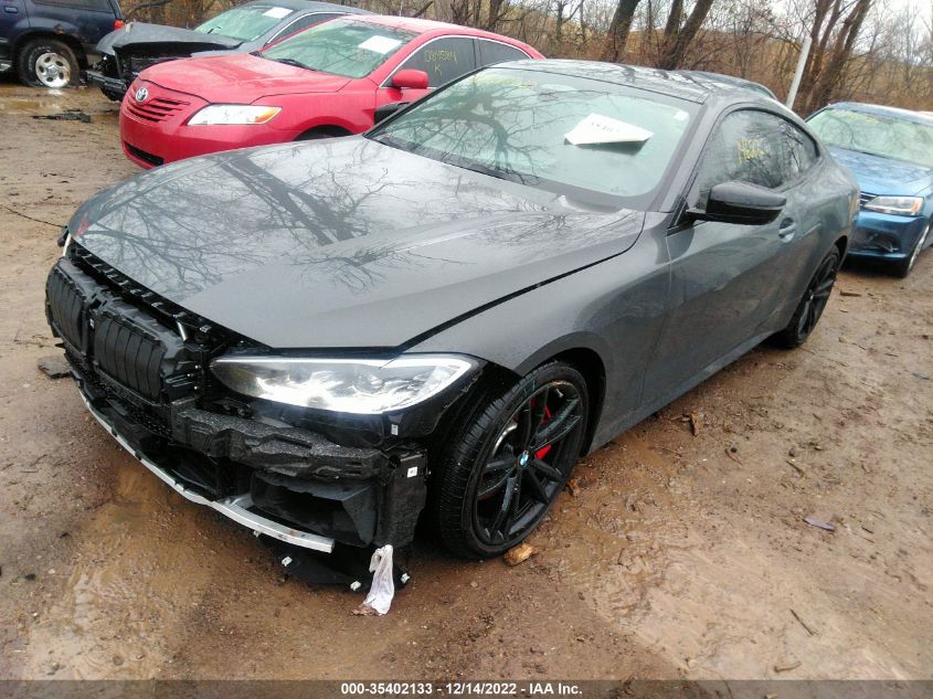 2021 BMW 4 SERIES M440I XDRIVE VIN: WBA13AR02MCF42709