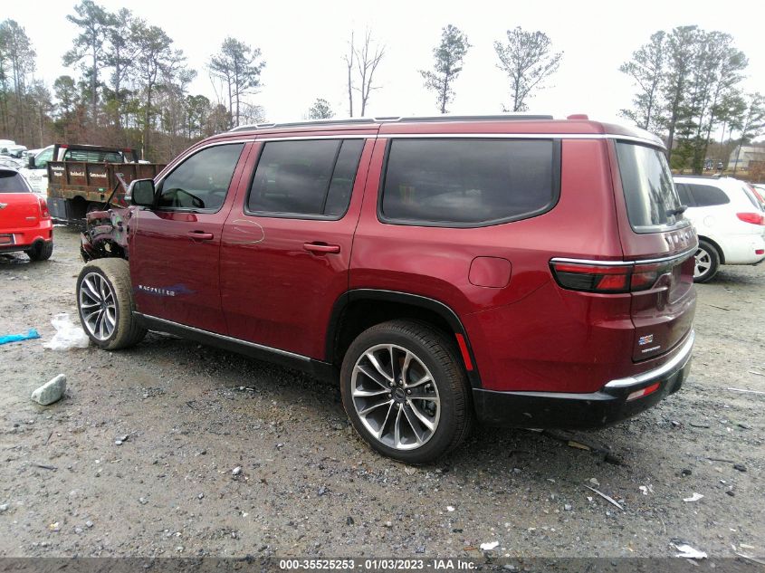 2022 JEEP WAGONEER SERIES III VIN: 1C4SJVDT0NS134722