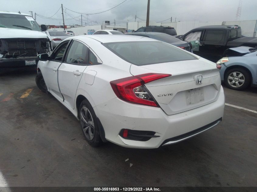 2021 HONDA CIVIC SEDAN LX VIN: 2HGFC2F60MH547796