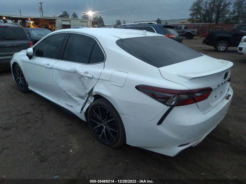 2022 TOYOTA CAMRY SE VIN: 4T1T11AKXNU038606