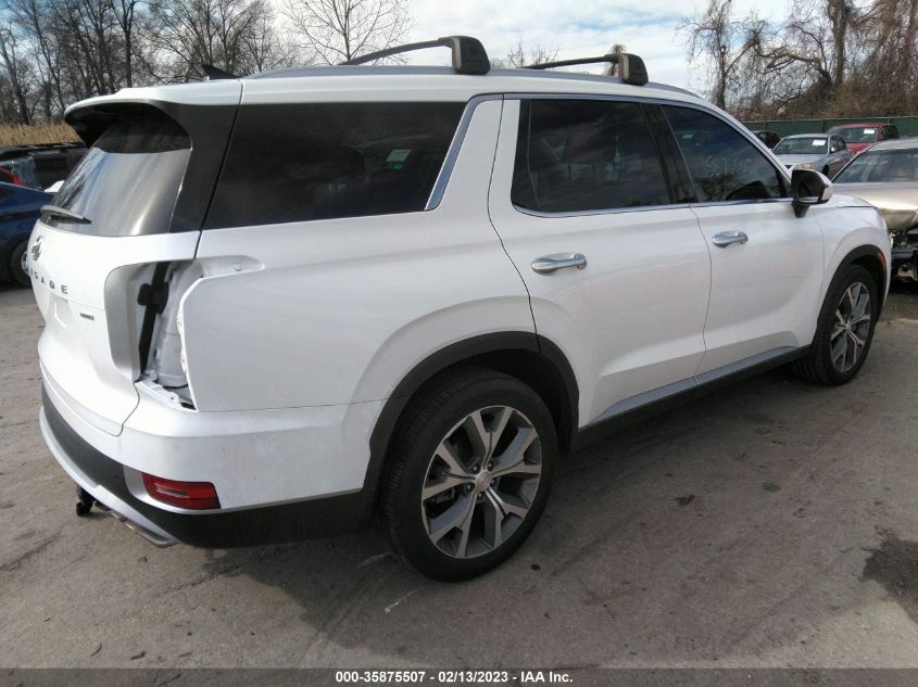 2022 HYUNDAI PALISADE SEL VIN: KM8R4DHE8NU401150