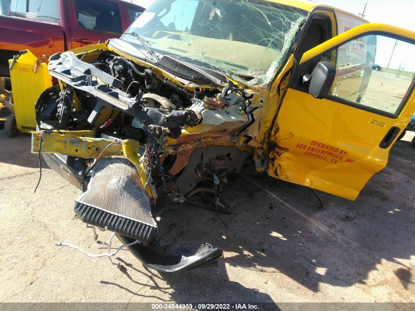 2021 CHEVROLET EXPRESS CARGO VAN VIN: 1GCWGAFP9M1186895