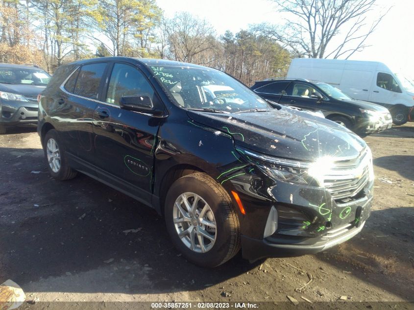 2022 CHEVROLET EQUINOX LT VIN: 3GNAXUEV2NL272756