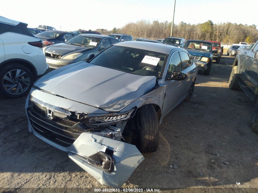 2022 HONDA ACCORD SEDAN SPORT VIN: 1HGCV1F37NA084133