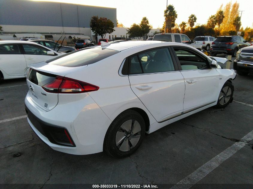 2020 HYUNDAI IONIQ HYBRID SE VIN: KMHC75LC4LU227762