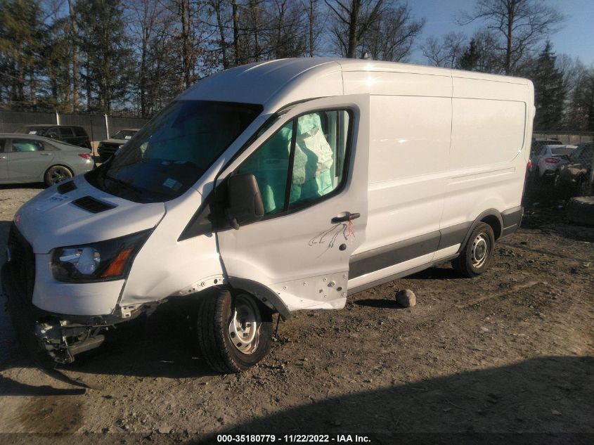 2021 FORD TRANSIT CARGO VAN VIN: 1FTBR1C88MKA33800