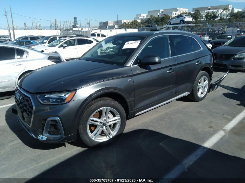 2021 AUDI Q5 PREMIUM VIN: WA1G2AFY1M2038644