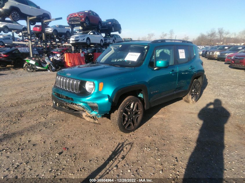 2021 JEEP RENEGADE LATITUDE VIN: ZACNJDBBXMPM39406