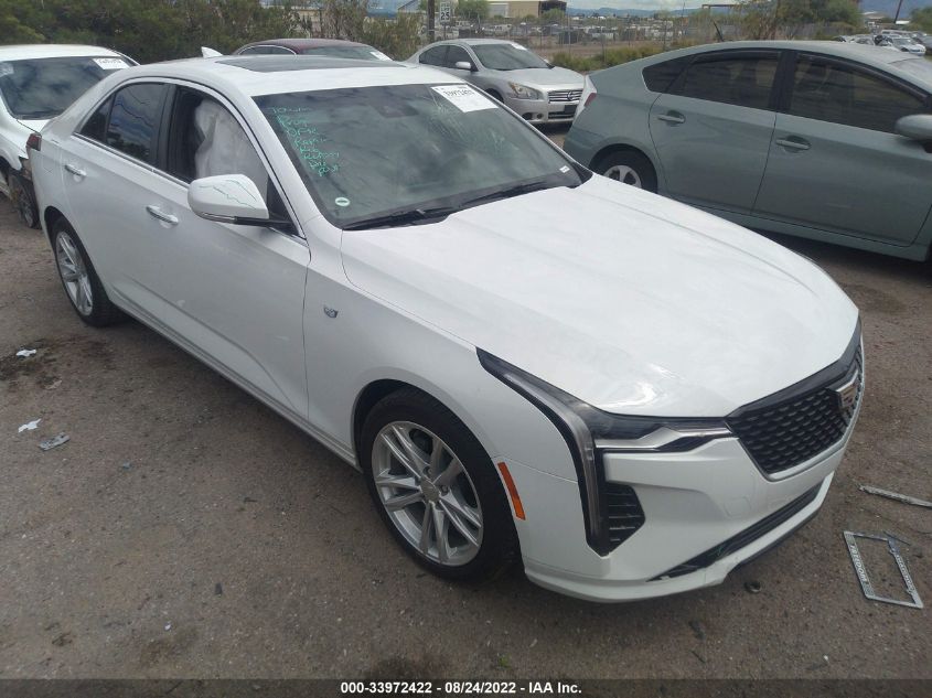 2022 CADILLAC CT4 LUXURY VIN: 1G6DJ5RK3N0106565