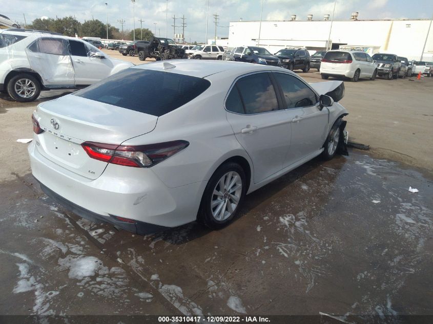 2022 TOYOTA CAMRY LE VIN: 4T1C11AK9NU006228