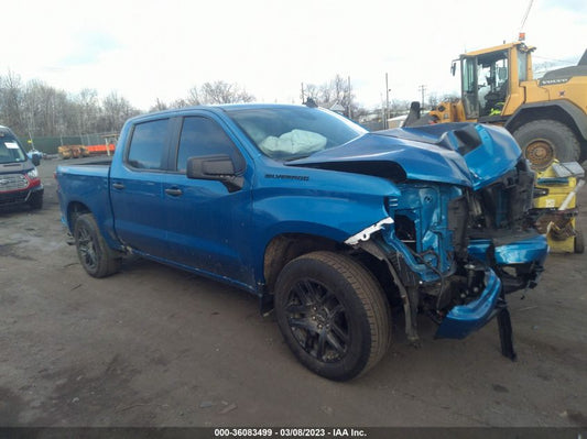 2022 CHEVROLET SILVERADO 1500 CUSTOM VIN: 1GCPDBEK7NZ540585