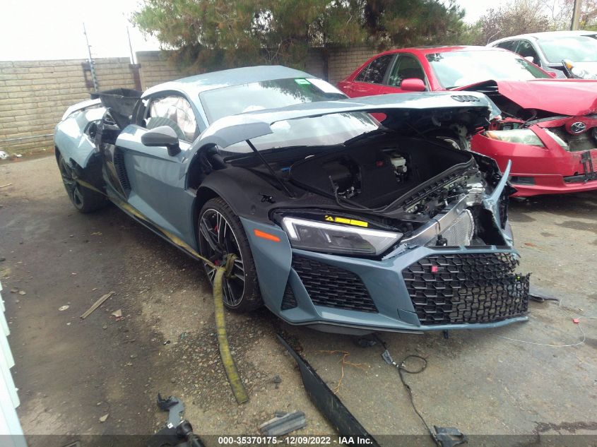 2022 AUDI R8 COUPE V10 PERFORMANCE VIN: WUAKBAFX0N7900475