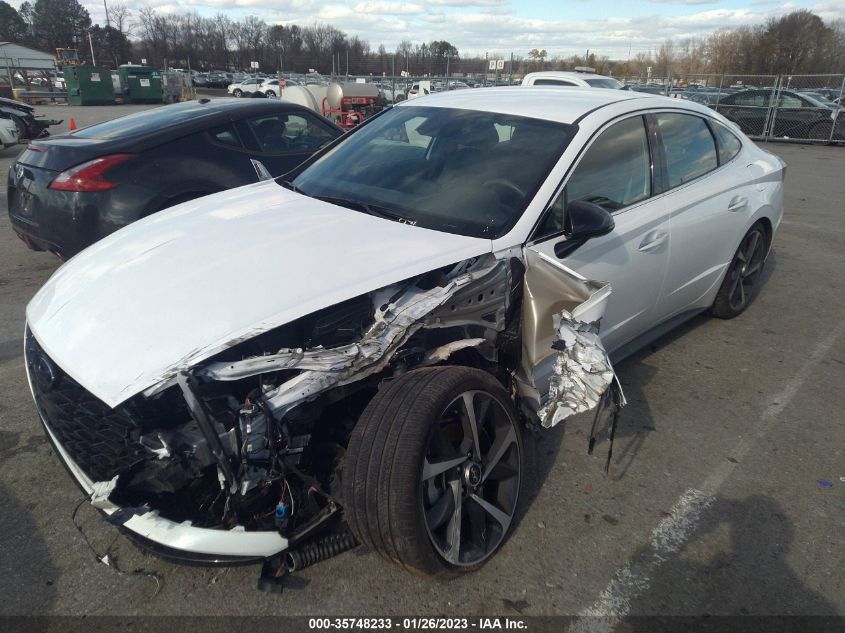 2021 HYUNDAI SONATA SEL PLUS VIN: 5NPEJ4J27MH106304