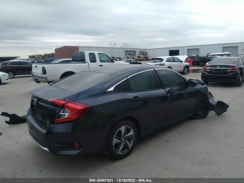 2020 HONDA CIVIC SEDAN LX VIN: 2HGFC2F66LH601388