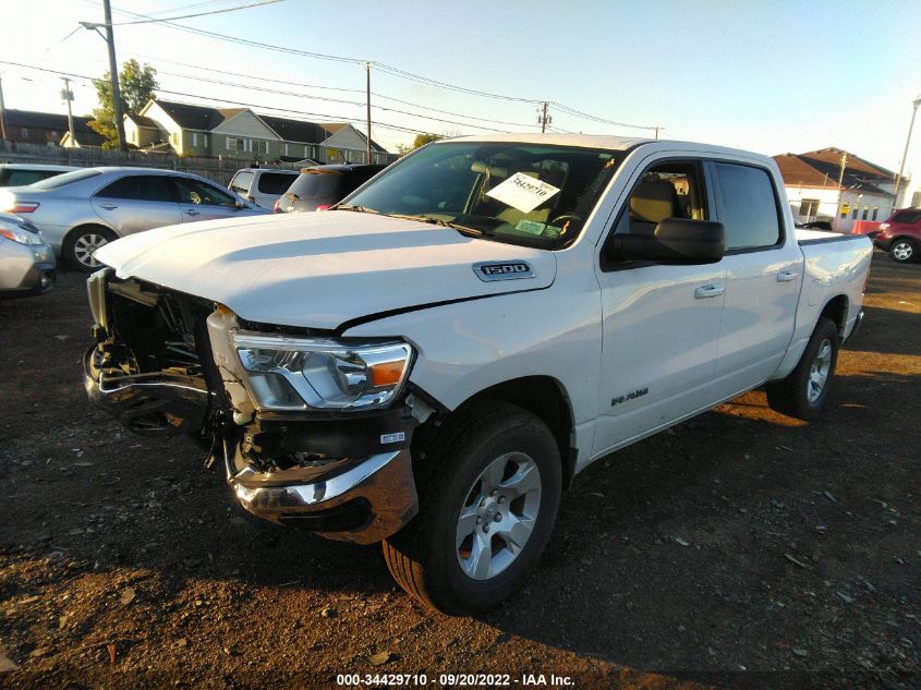 2021 RAM 1500 BIG HORN VIN: 1C6RRFFG9MN527393