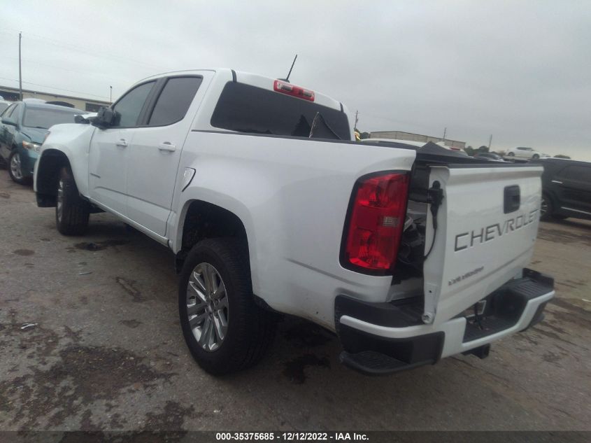 2022 CHEVROLET COLORADO 2WD LT VIN: 1GCGSCEN9N1238333