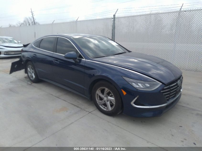 2022 HYUNDAI SONATA SE VIN: 5NPEG4JAXNH141572