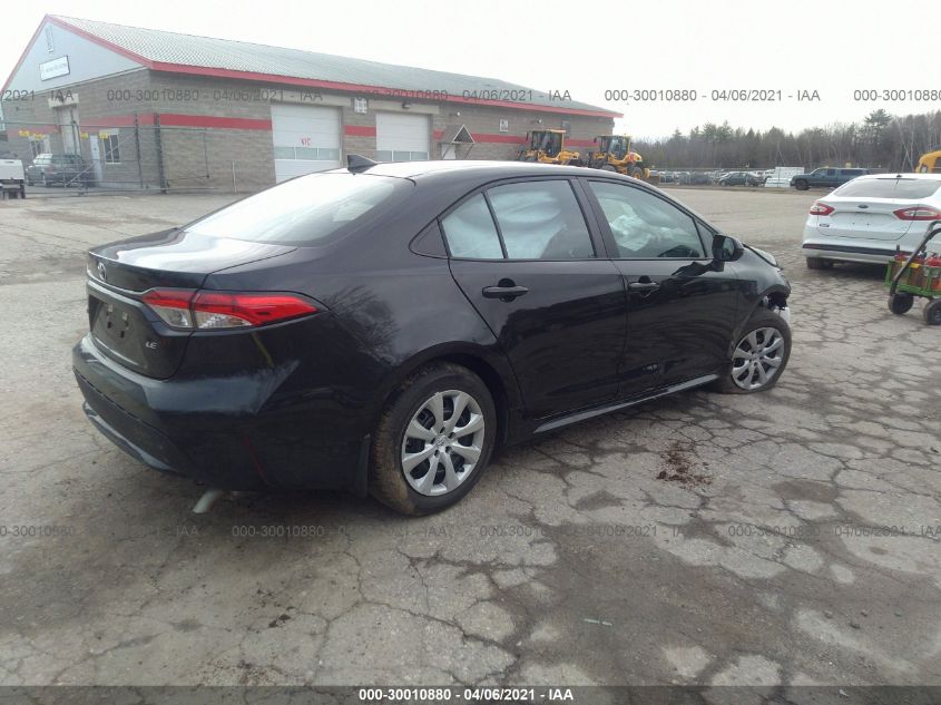 2021 TOYOTA COROLLA LE VIN: 5YFEPMAE0MP214856