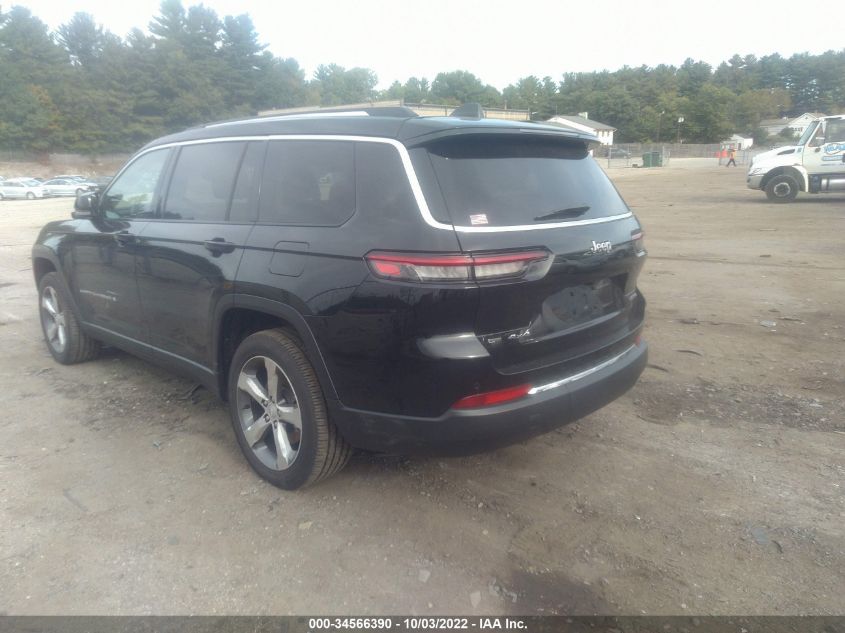 2021 JEEP GRAND CHEROKEE L LIMITED VIN: 1C4RJKBG7M8170308
