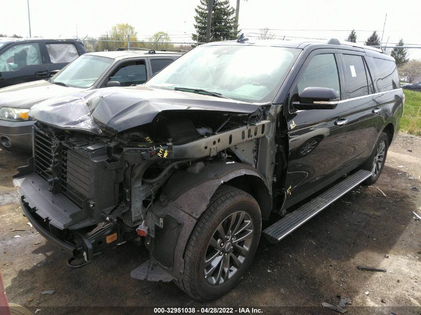 2021 FORD EXPEDITION MAX LIMITED VIN: 1FMJK2AT0MEA42188