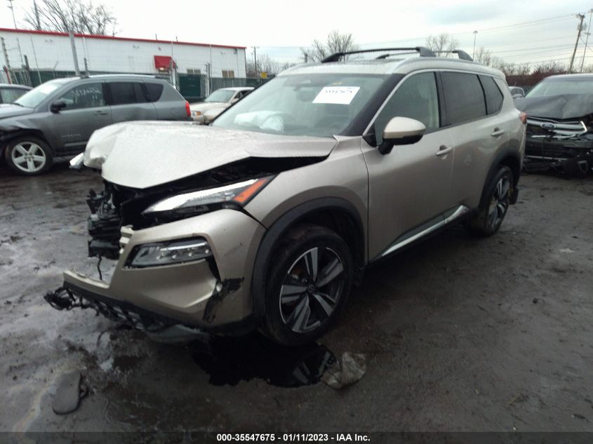 2021 NISSAN ROGUE SL VIN: JN8AT3CB8MW238308