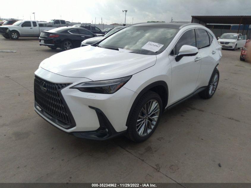 2022 LEXUS NX NX 350H LUXURY VIN: JTJHKCEZ9N5003878