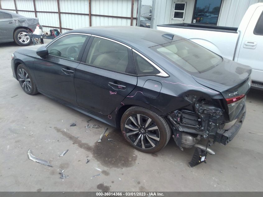 2022 HONDA CIVIC SEDAN EX VIN: JHMFE1F73NX001629