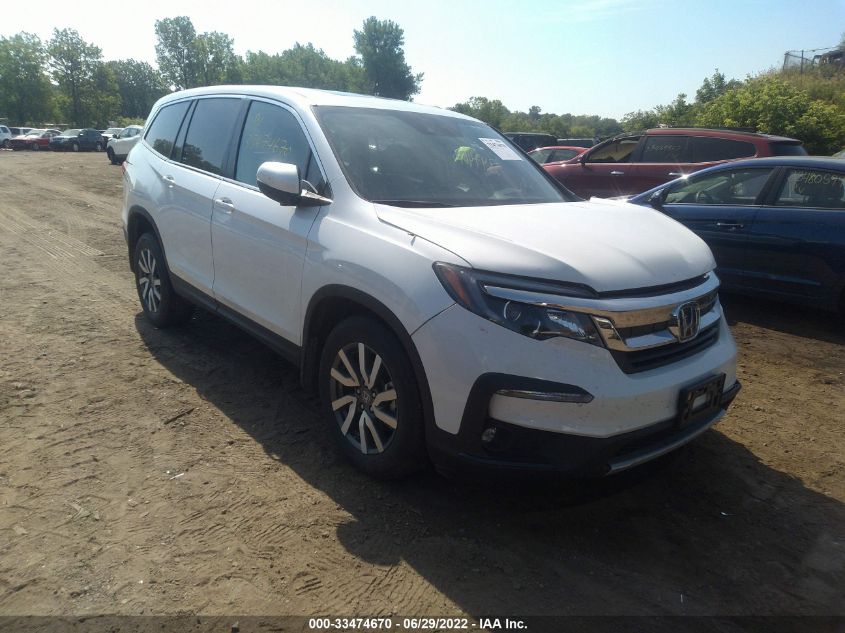 2021 HONDA PILOT EX-L VIN: 5FNYF6H58MB038152