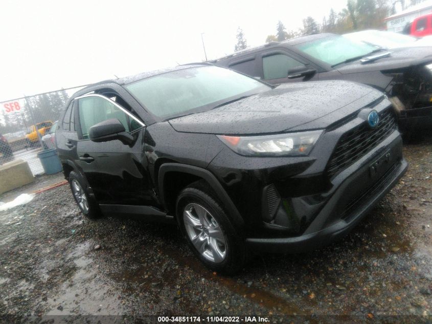 2022 TOYOTA RAV4 HYBRID LE VIN: 2T3LWRFV3NW138220