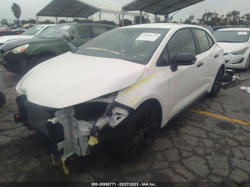 2022 TOYOTA COROLLA HATCHBACK SE/NIGHTSHADE/XSE VIN: JTND4MBE7N3183792