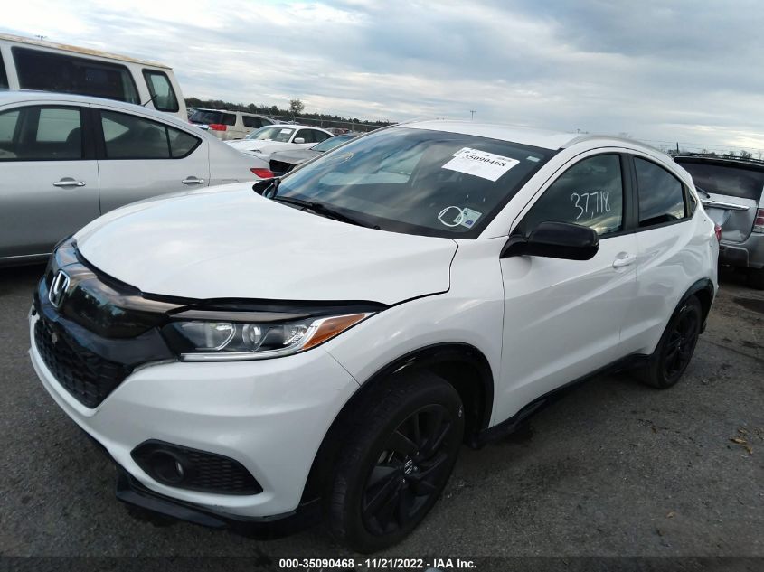 2021 HONDA HR-V SPORT VIN: 3CZRU5H19MM712865