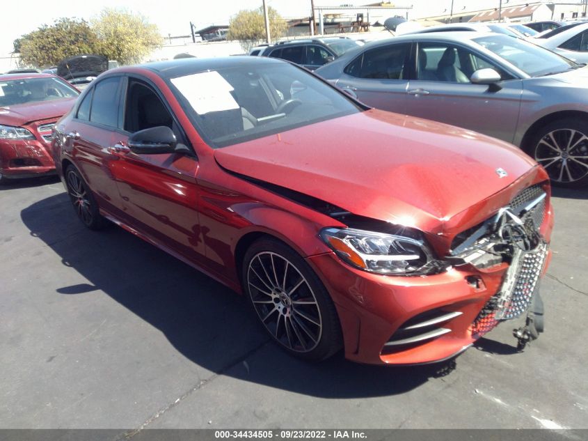 2021 MERCEDES-BENZ C-CLASS C 300 VIN: W1KWF8DB5MR623642