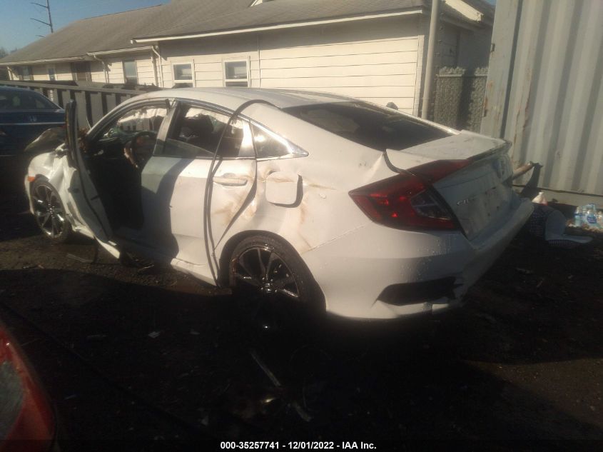 2021 HONDA CIVIC SEDAN SPORT VIN: 2HGFC2F89MH542016