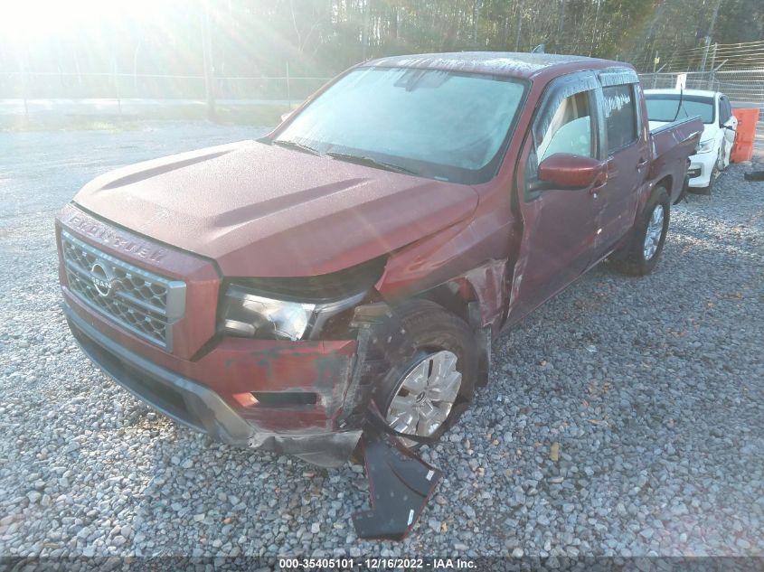 2022 NISSAN FRONTIER SV VIN: 1N6ED1EKXNN684184