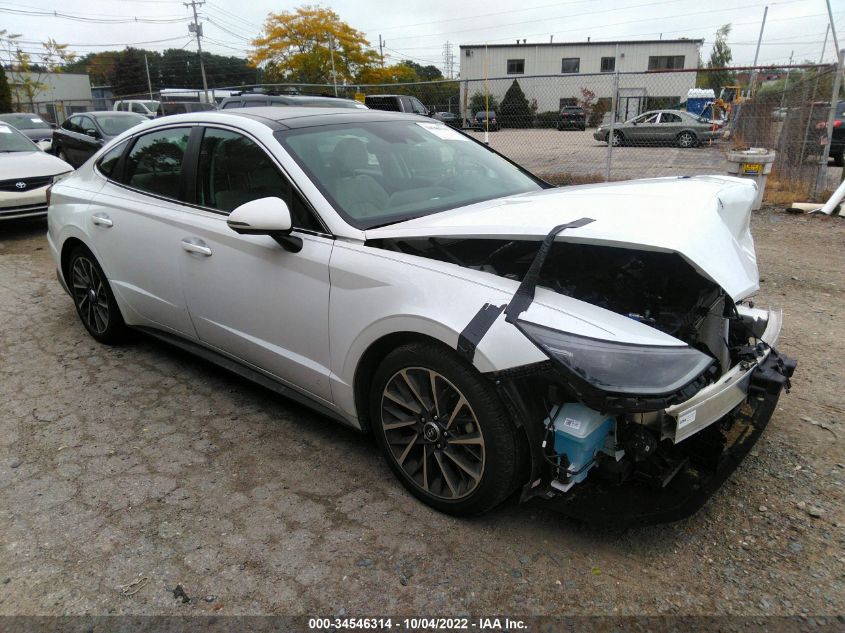 2020 HYUNDAI SONATA LIMITED VIN: 5NPEH4J25LH048560