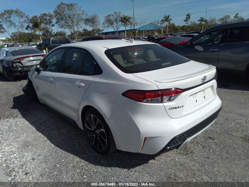 2022 TOYOTA COROLLA SE/SE NIGHTSHADE/APEX SE VIN: JTDS4MCE5N3507476