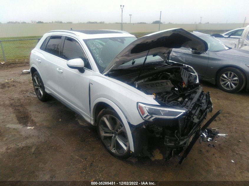 2021 AUDI Q3 S LINE PREMIUM PLUS VIN: WA1EECF33M1138992