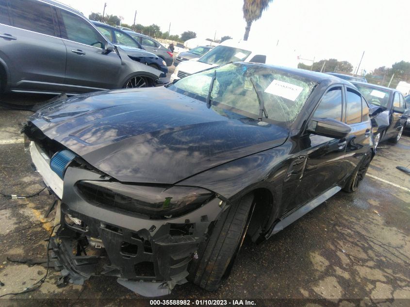 2022 BMW M3 VIN: WBS53AY09NFN02266