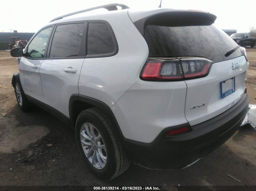 2022 JEEP CHEROKEE LATITUDE LUX VIN: 1C4PJMMXXND542989