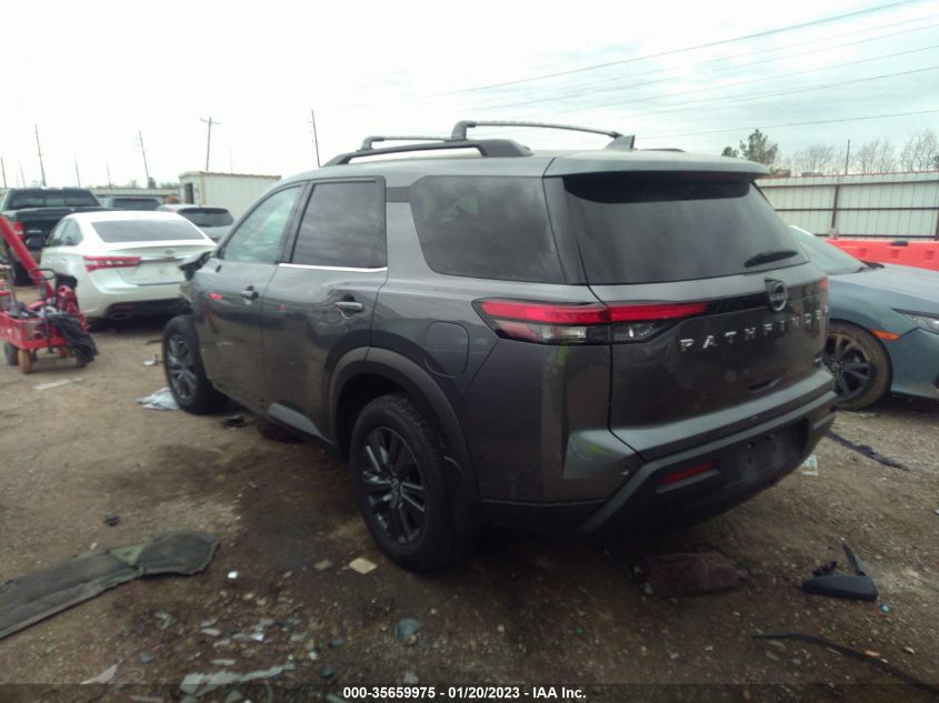 2022 NISSAN PATHFINDER SV VIN: 5N1DR3BA4NC241236
