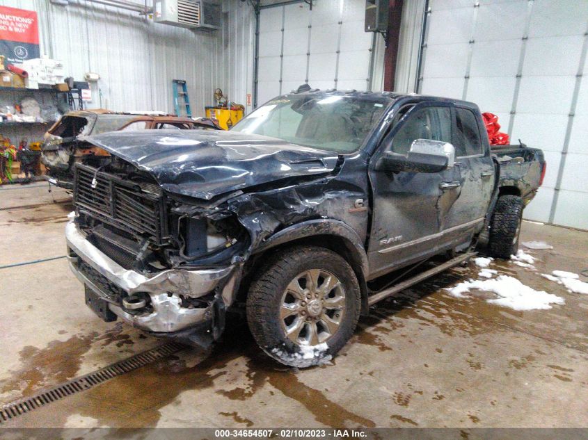 2022 RAM 2500 LIMITED VIN: 3C6UR5SL4NG139554