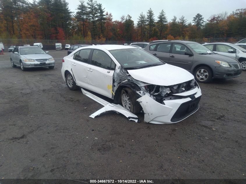 2021 TOYOTA COROLLA HYBRID LE VIN: JTDEAMDE4MJ015049