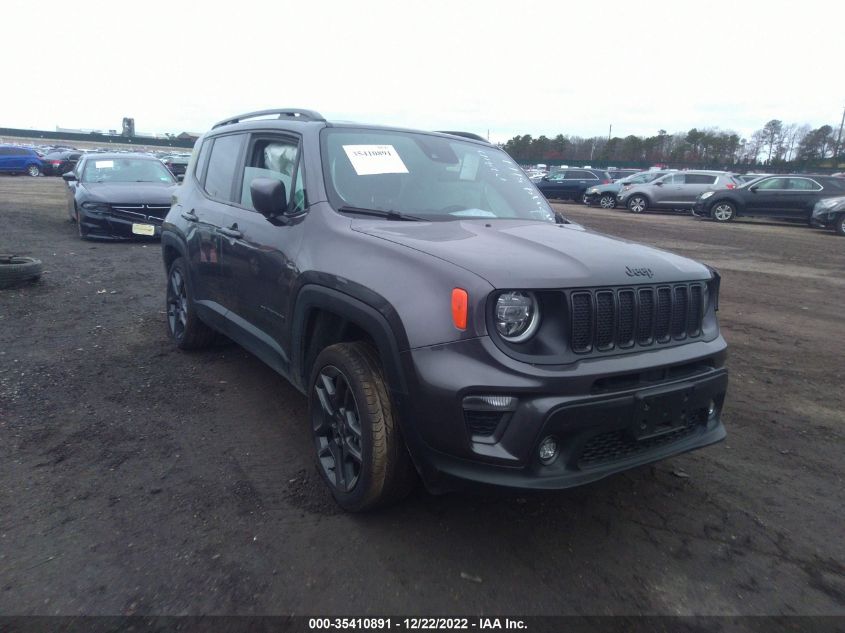 2021 JEEP RENEGADE 80TH ANNIVERSARY VIN: ZACNJDB10MPM44511